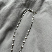 Silvery Butterfly Necklace