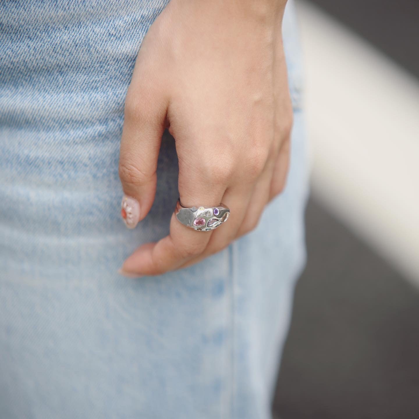 Paz Gem Ring