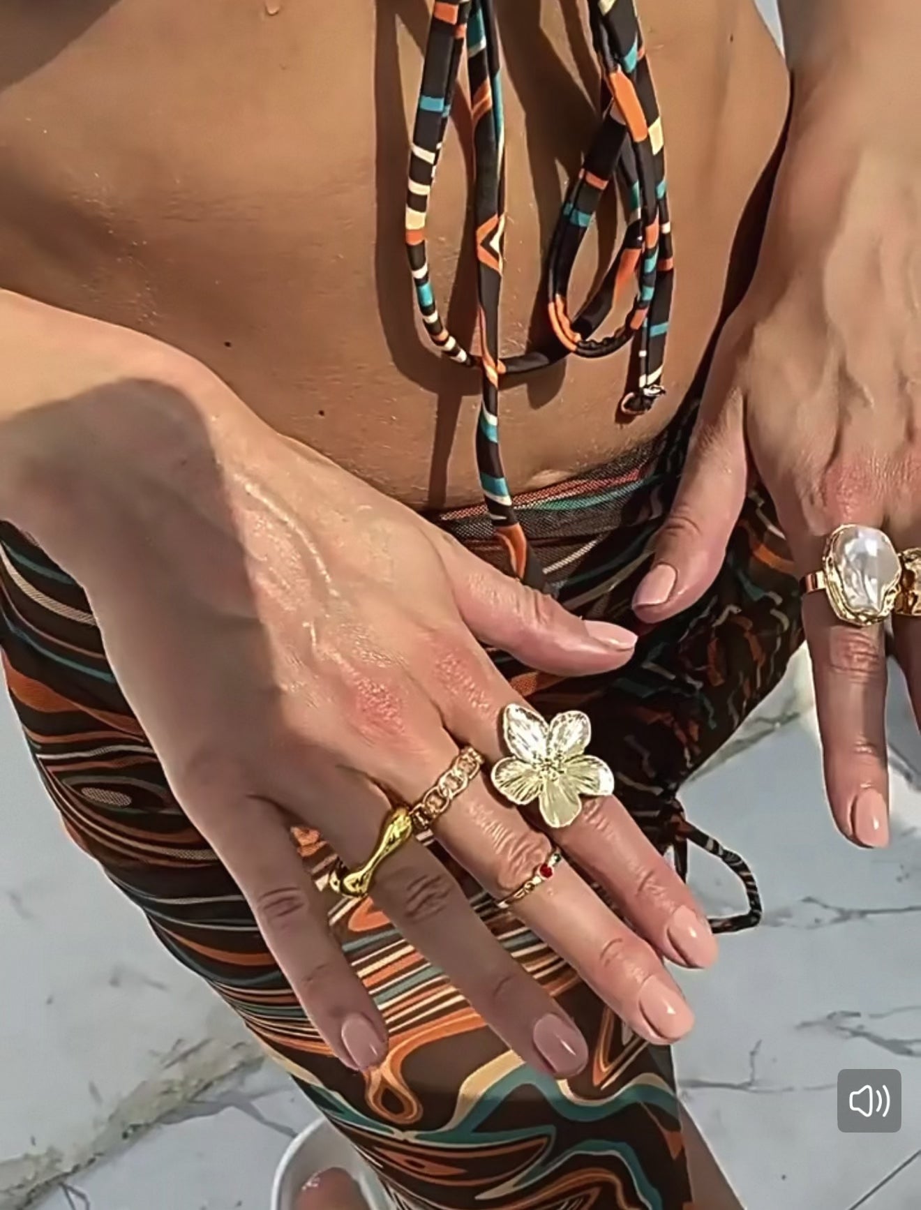 【大熱Comeback!!!】Summer Girlie Ring Set
