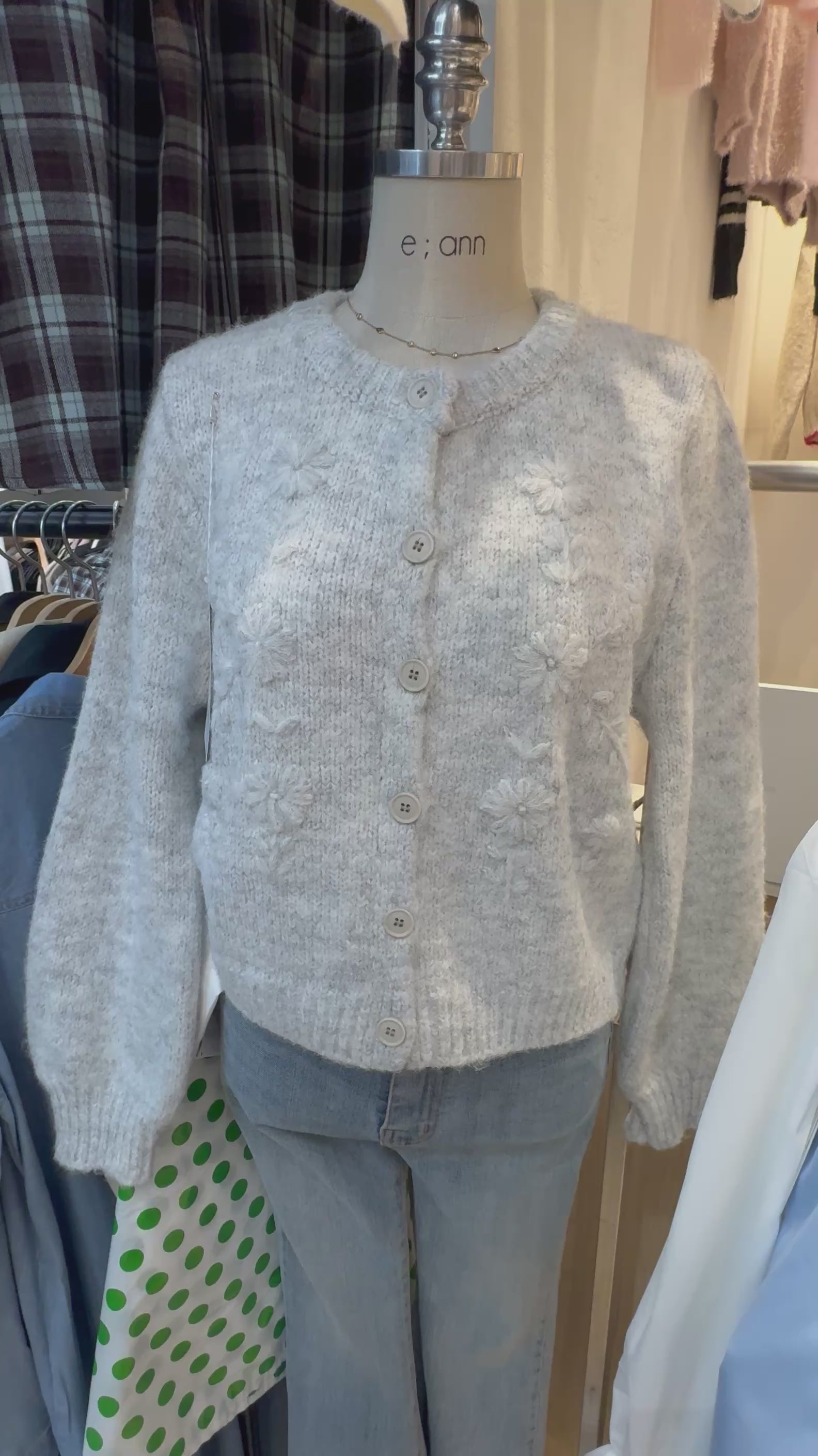 【🇰🇷韓國連線】超好睇立體花花針織外套