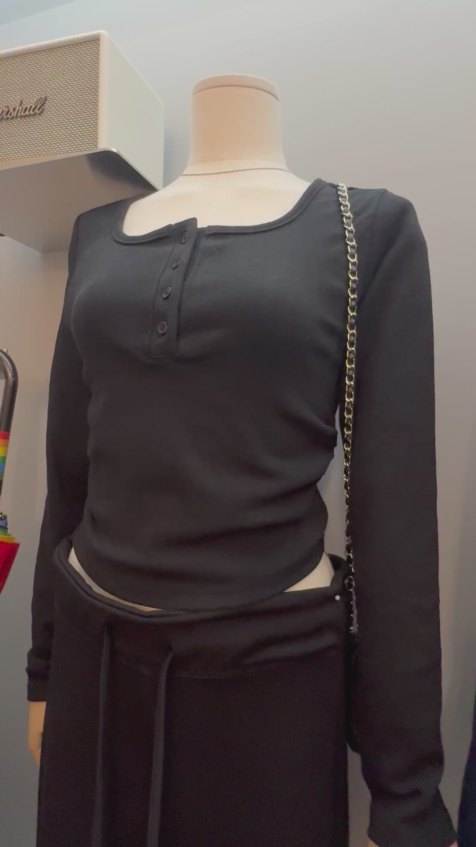 【🇰🇷韓國連線｜$99系列】歐美基礎款鈕扣上袖Top