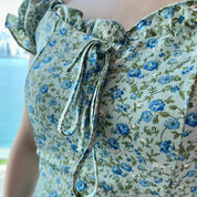 Mia Ditsy Floral Off Shoulder Dress
