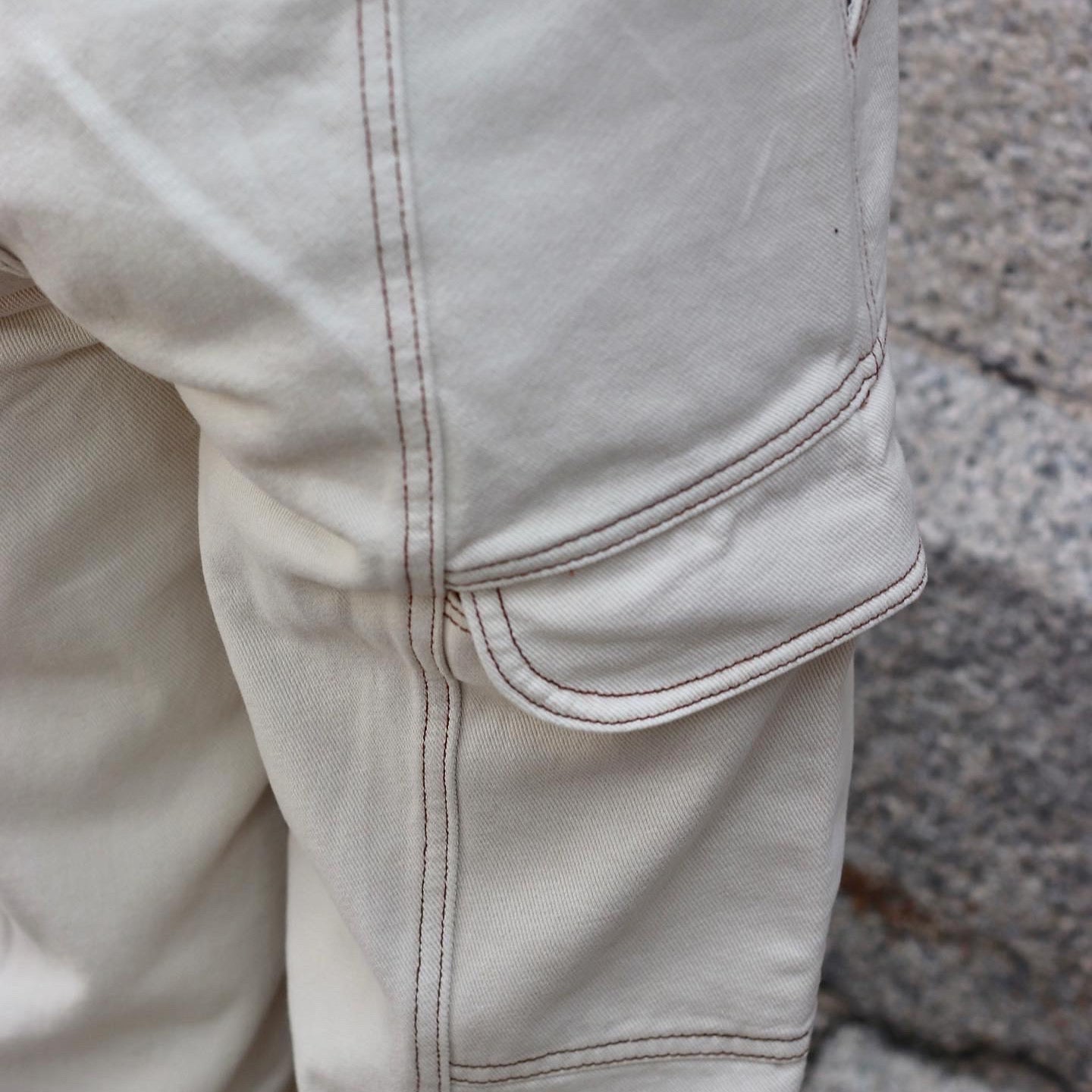 Ines High Waist Cargo Jeans