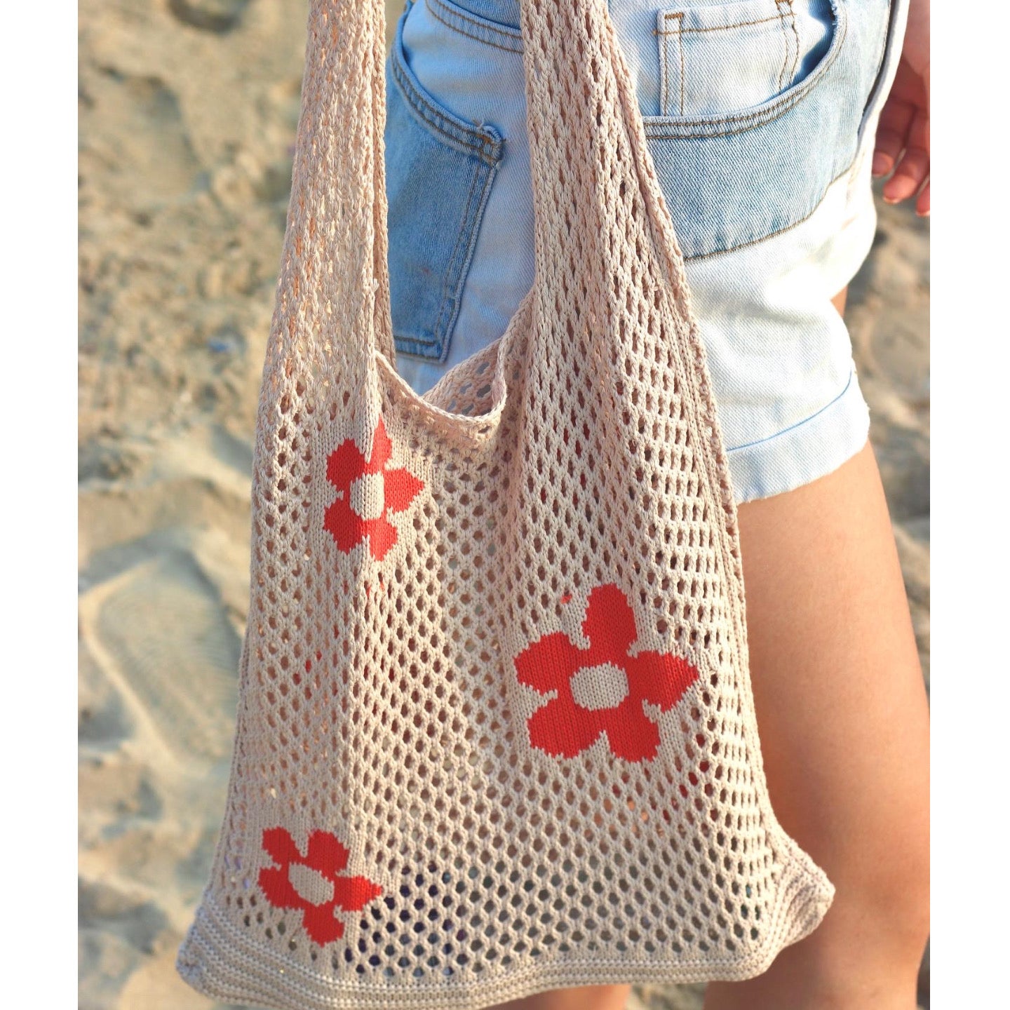 Kaya Knit Tote Bag