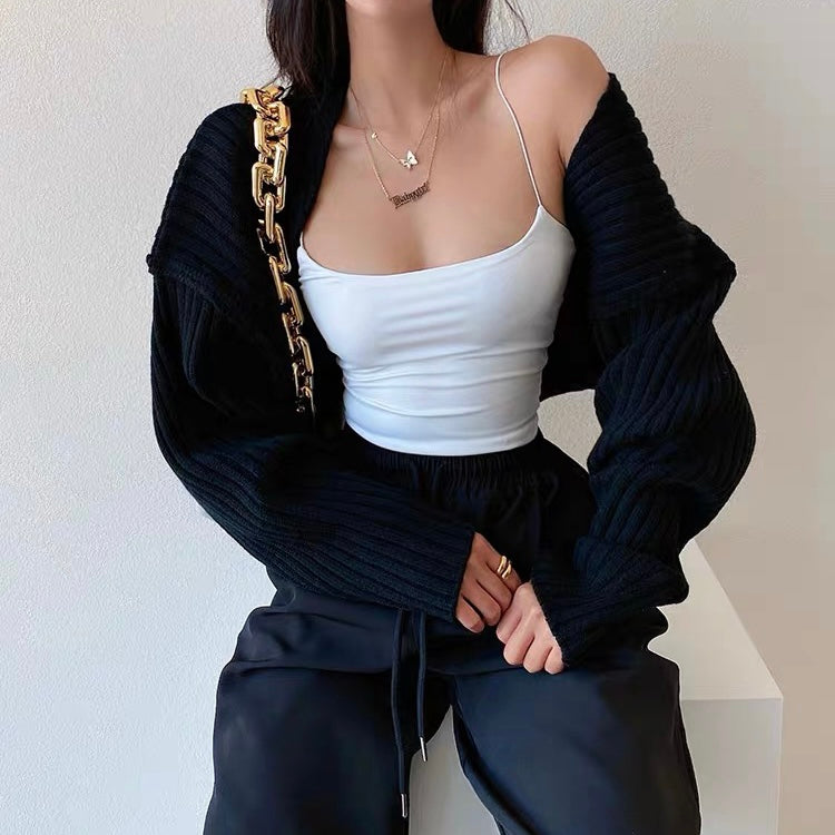 Bat Sleeve Cardigan