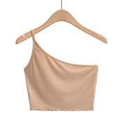 Carol Single Shoulder Cami Top