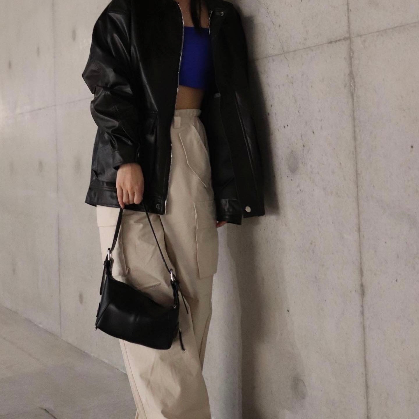 Opal Solid Shoulder Bag