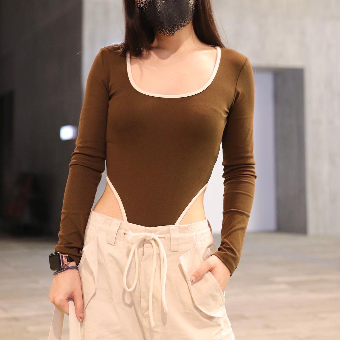 Basic Square Neck Bodysuit