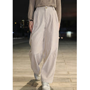 Melisa High Waist Corduroy Pants