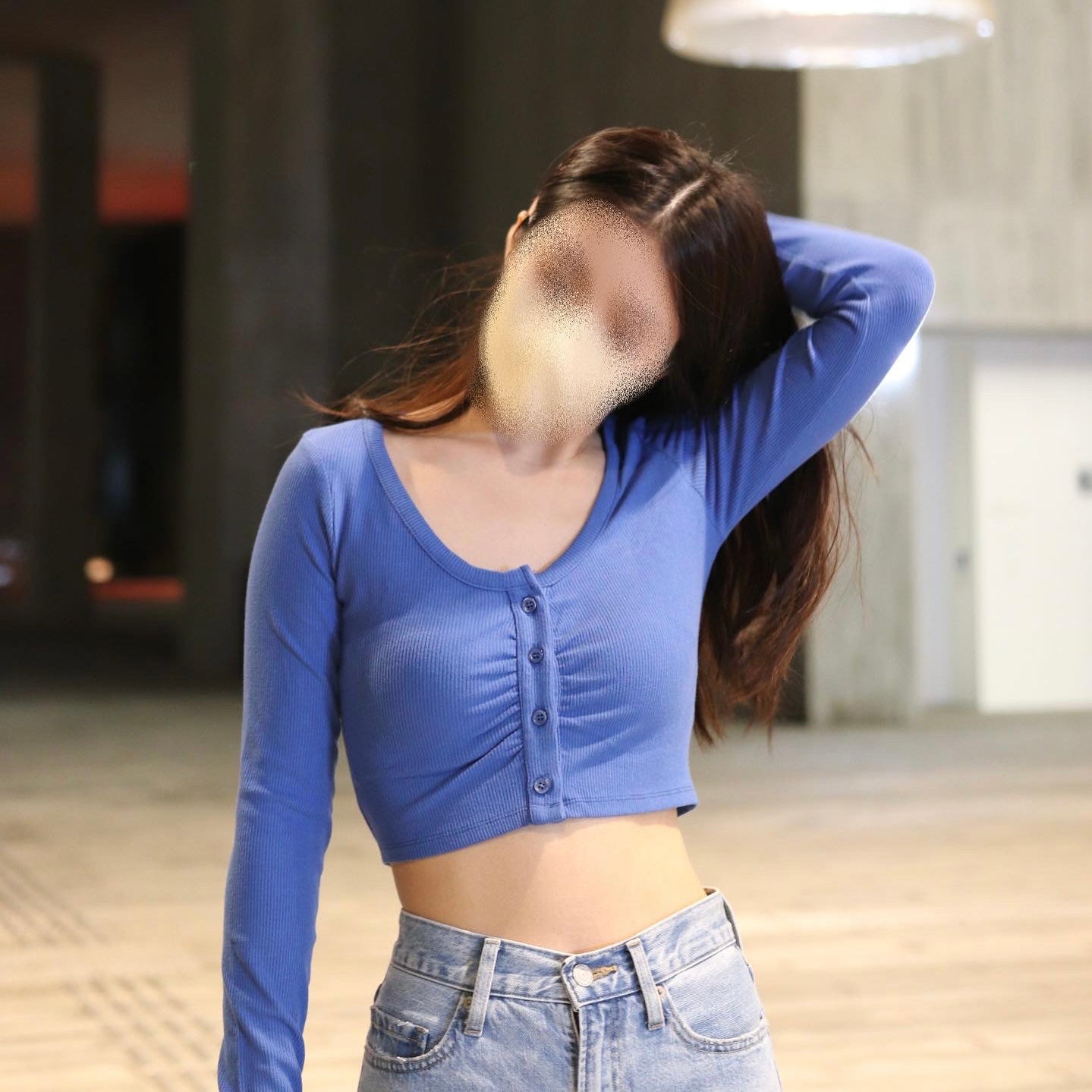 Patricia U Neck Crop Cardigan