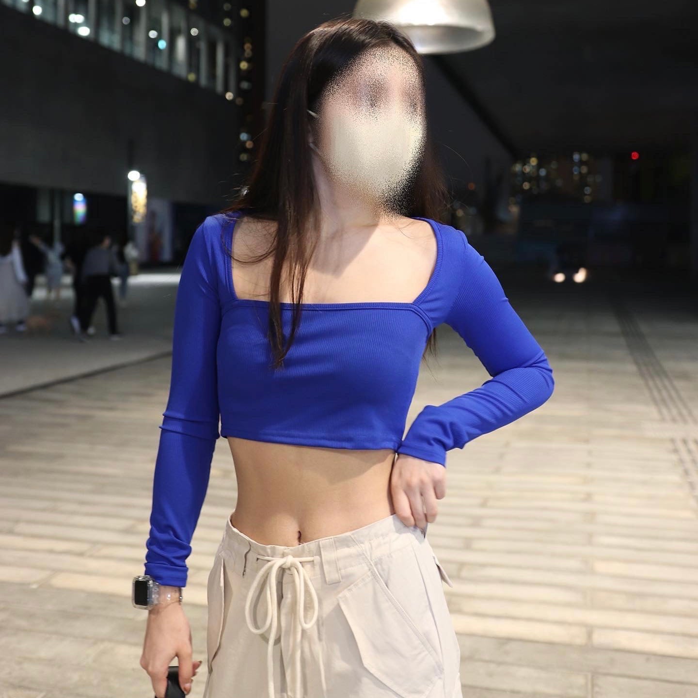 Willow Long Sleeve Crop Top