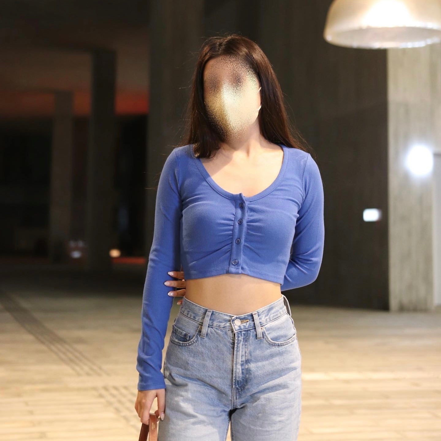 Patricia U Neck Crop Cardigan