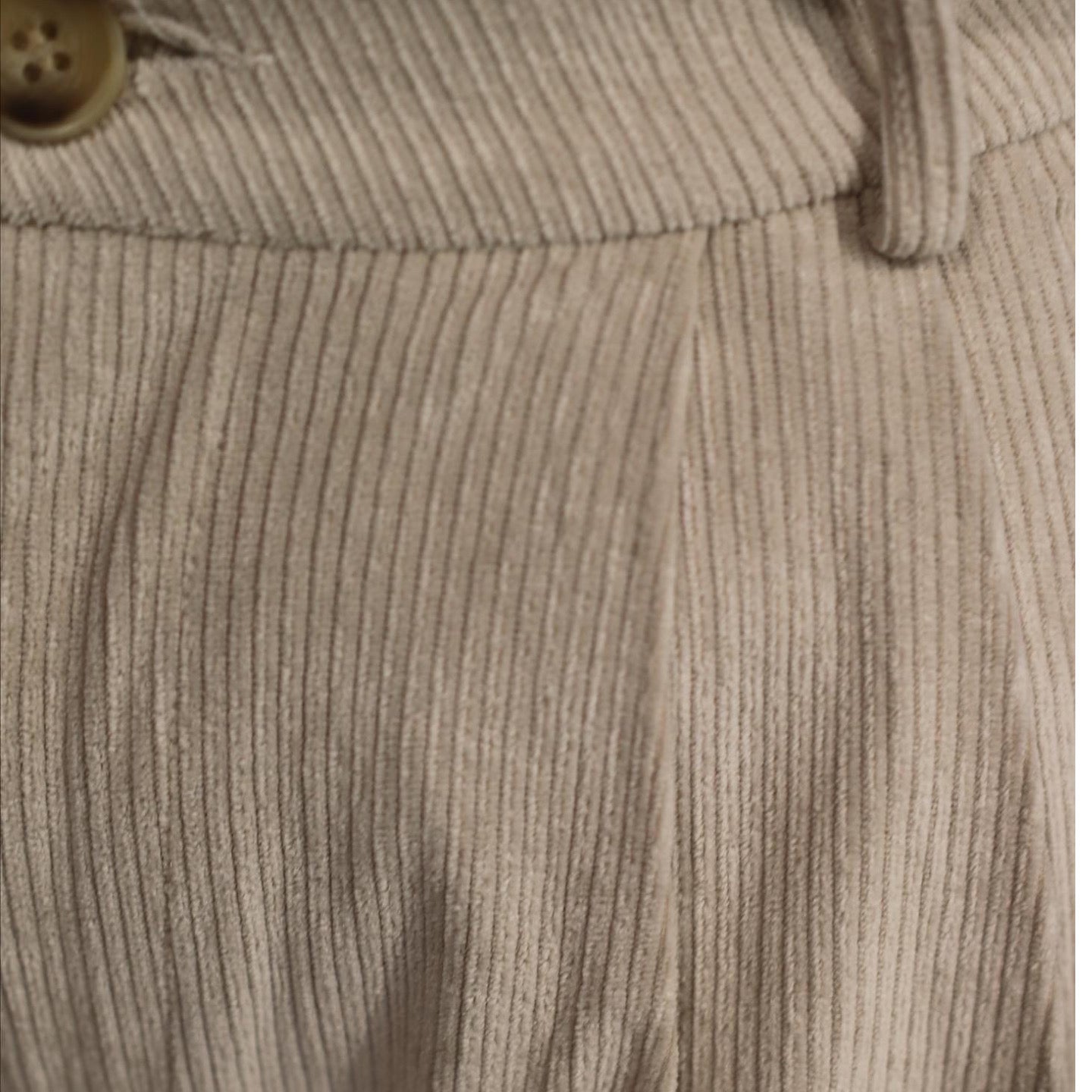 Melisa High Waist Corduroy Pants