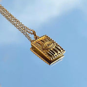 Squared Pendant Necklace