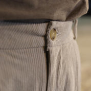 Melisa High Waist Corduroy Pants